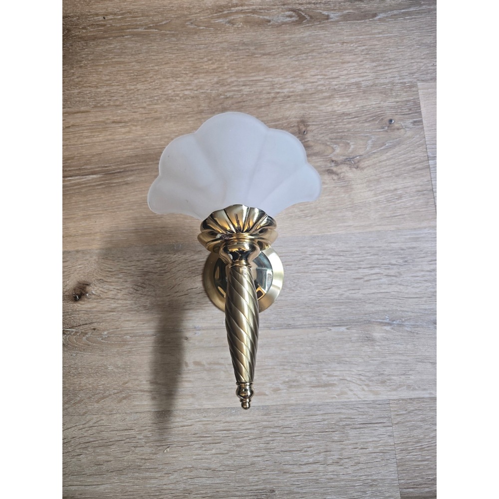 Vintage PartyLite Sea Shell Wall Sconce Candle Holder Coastal Beach Decor